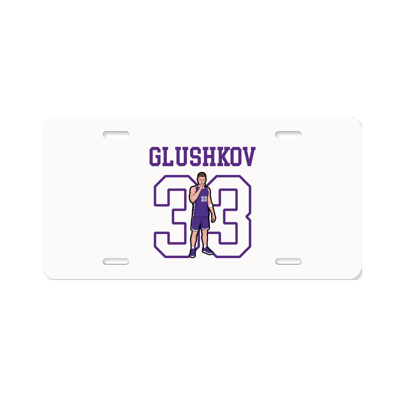 License Plate — Shirsey in Classic