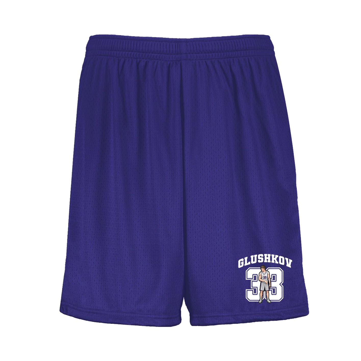Shorts — Number in Purple