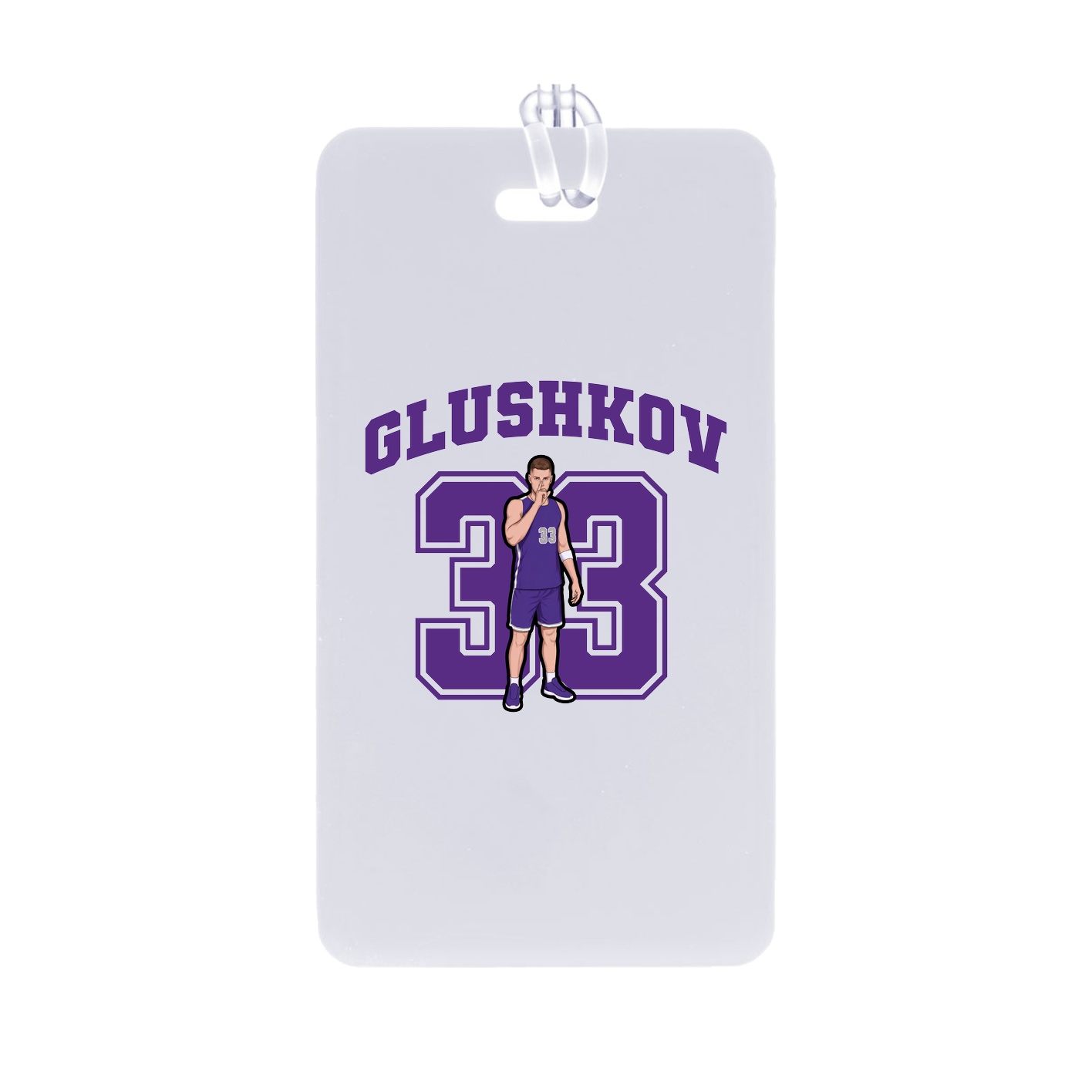 Bag Tag — Number in Classic