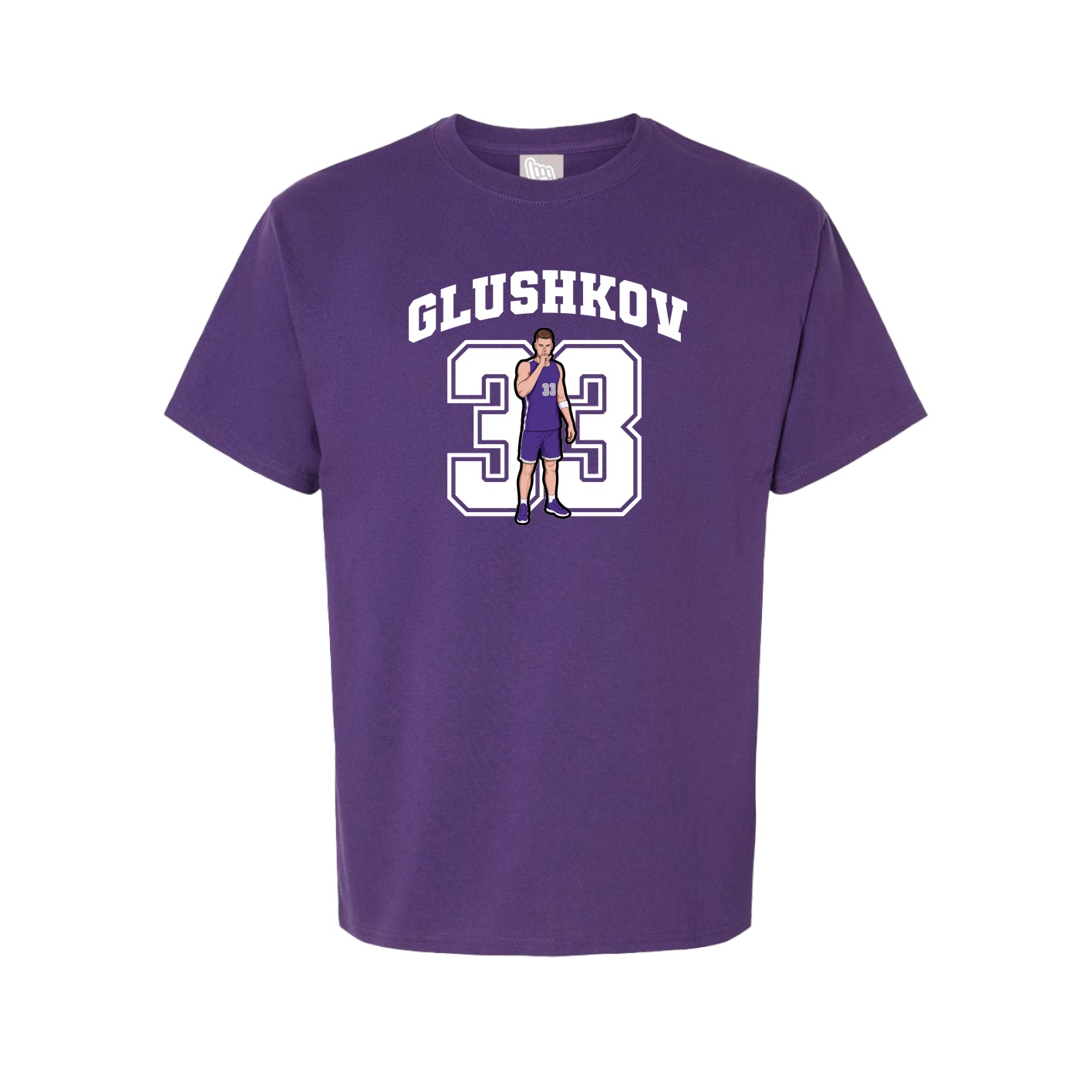 Tee — Number in Purple