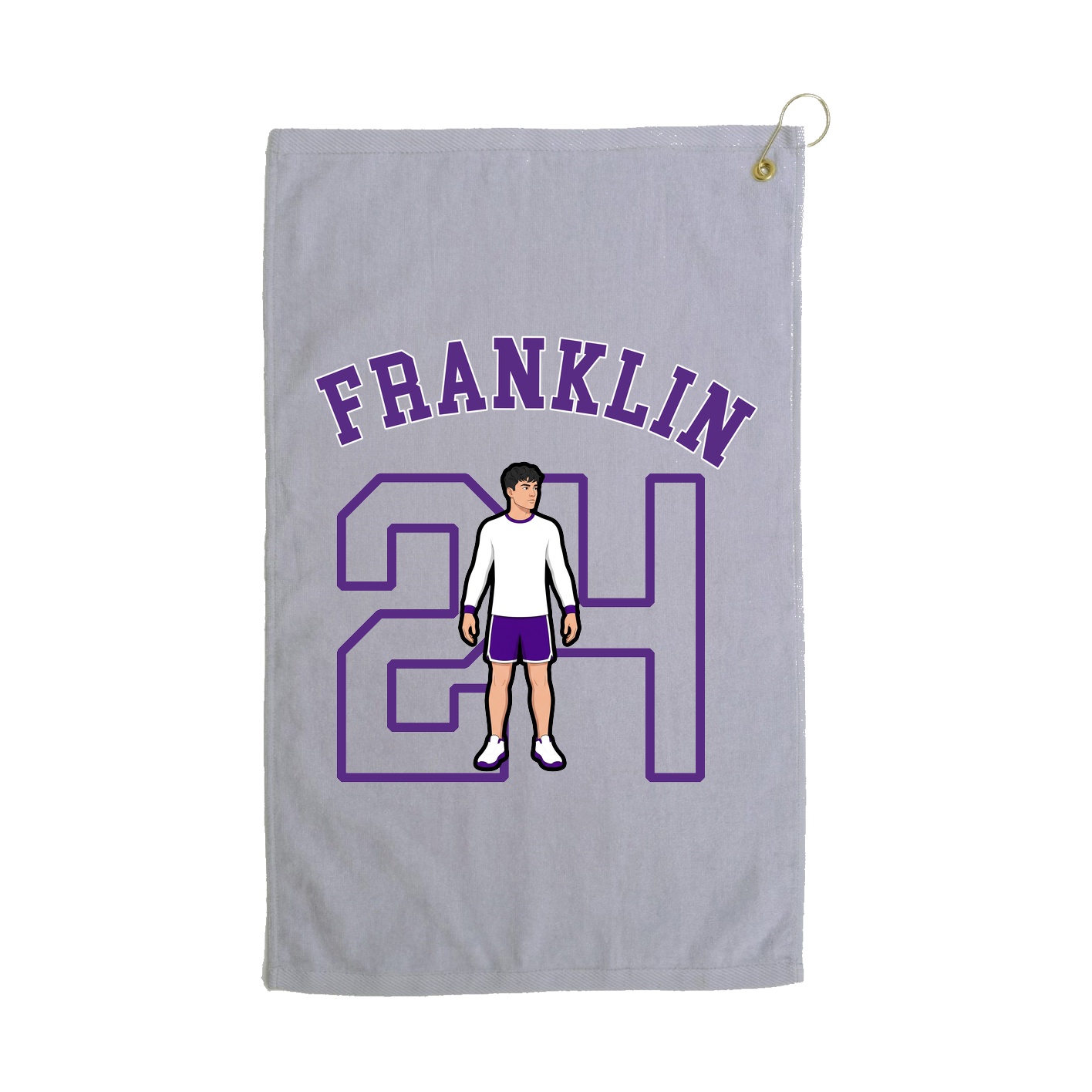 Golf Towel — Shirsey Arch in Grey