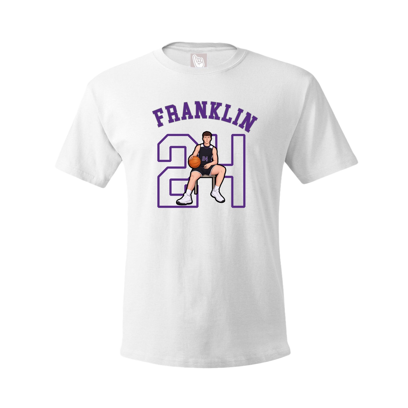 Youth Tee — Shirsey Arch in White