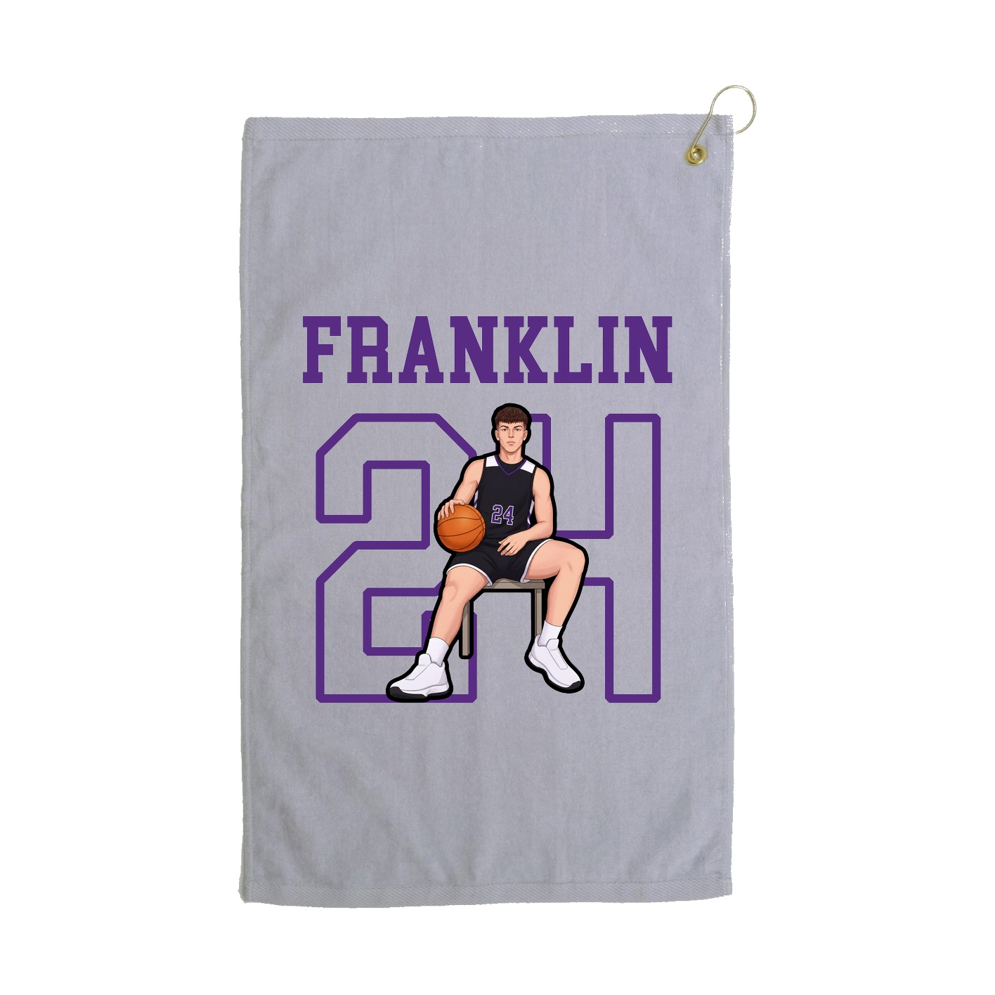 Golf Towel — Shirsey in Grey