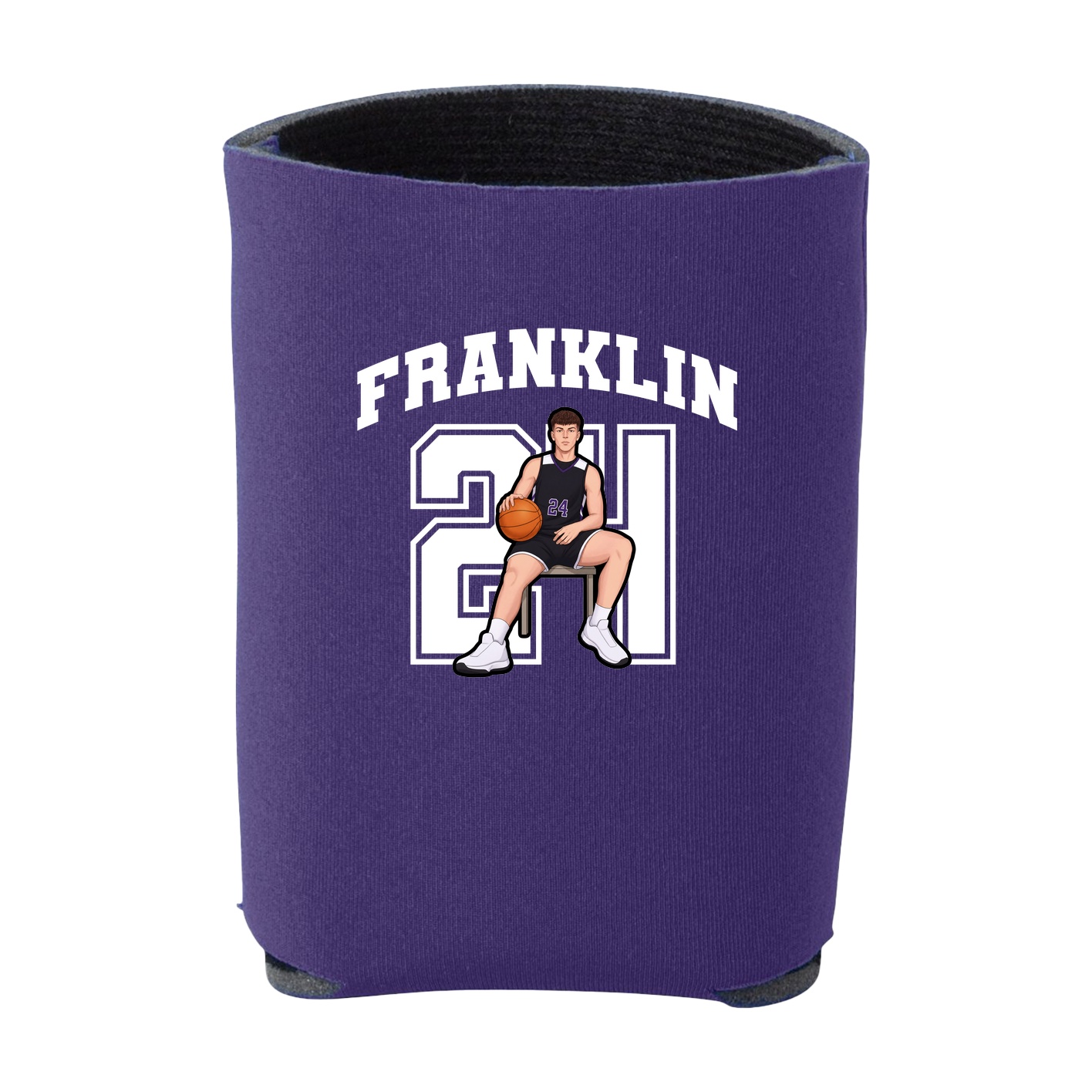 Can Holder — Number in Purple