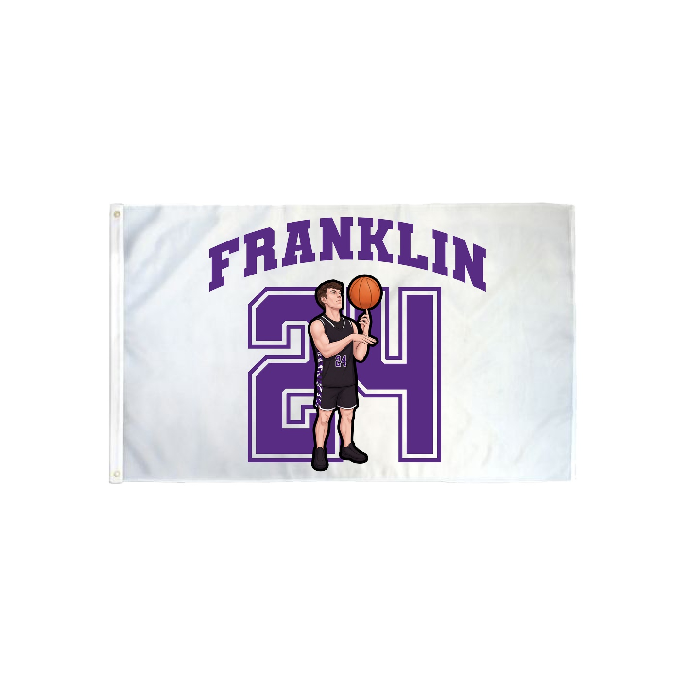 3x5 Flag — Number in Classic