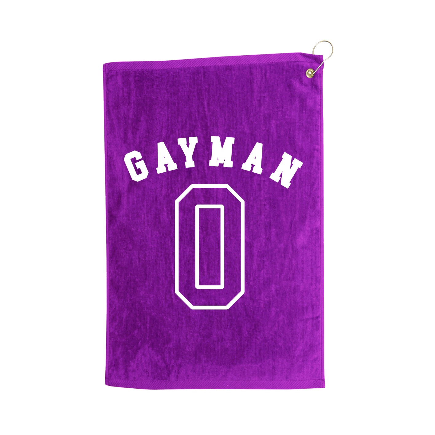 Golf Towel — Shirsey Arch in Purple