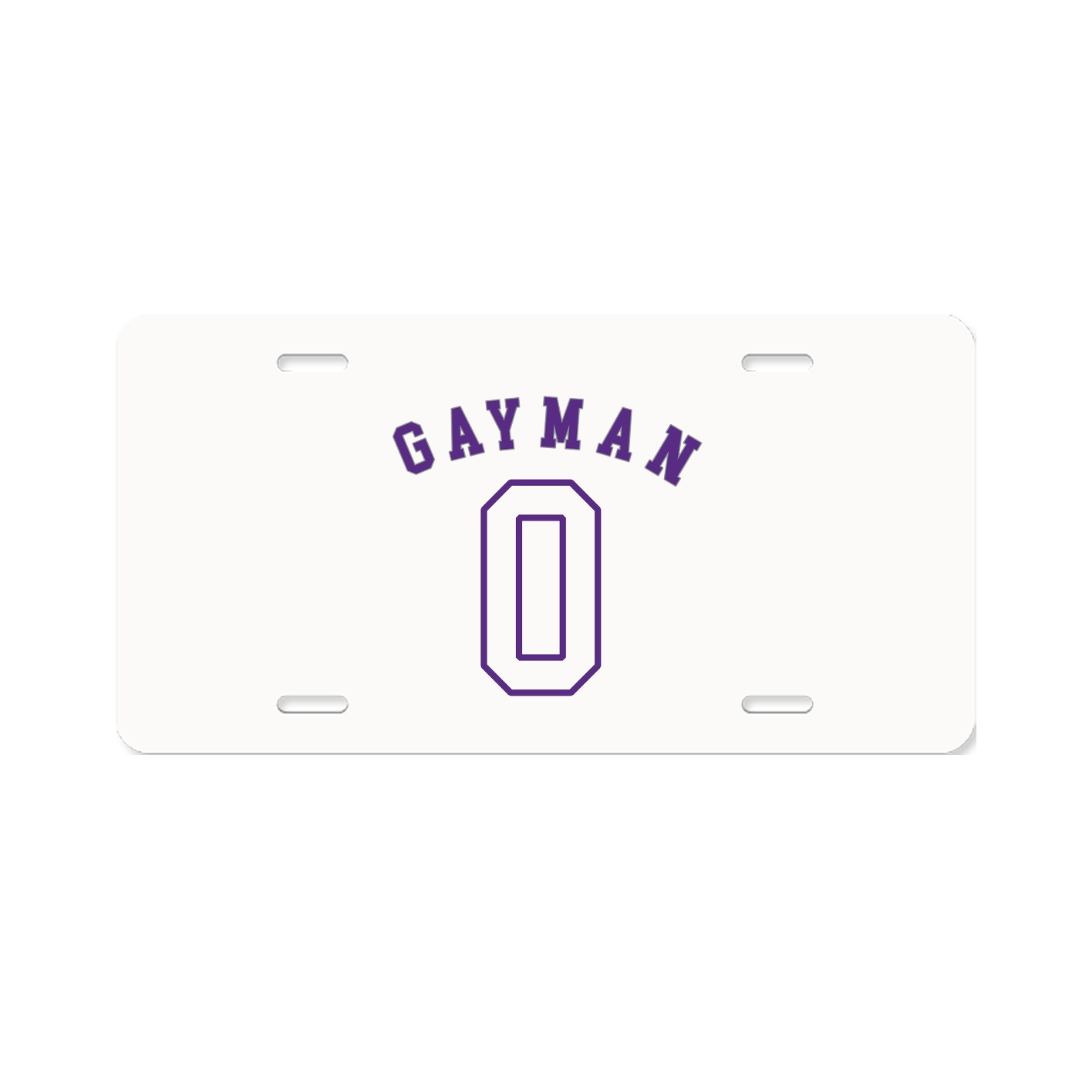 License Plate — Shirsey Arch in Classic