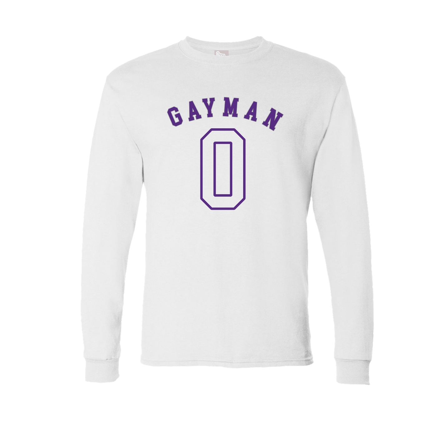 Long Sleeve Tee — Shirsey Arch in White