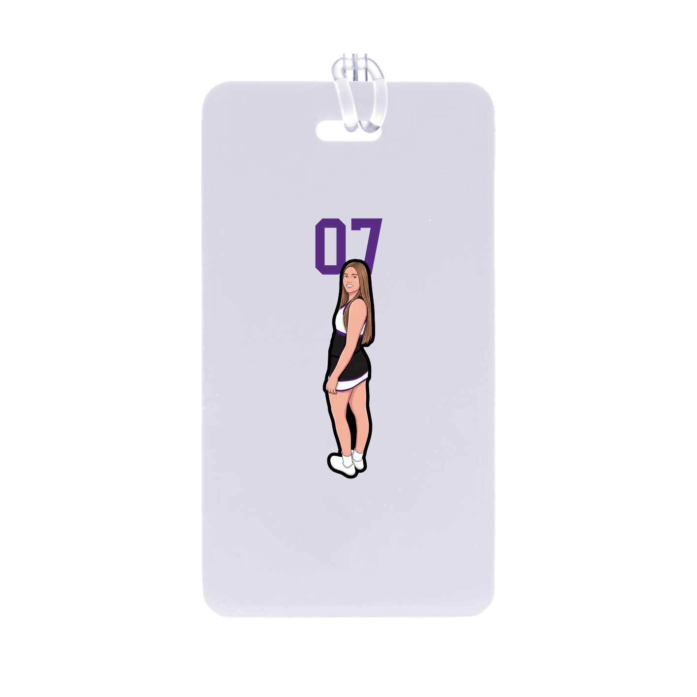 Bag Tag — Number Top in Classic