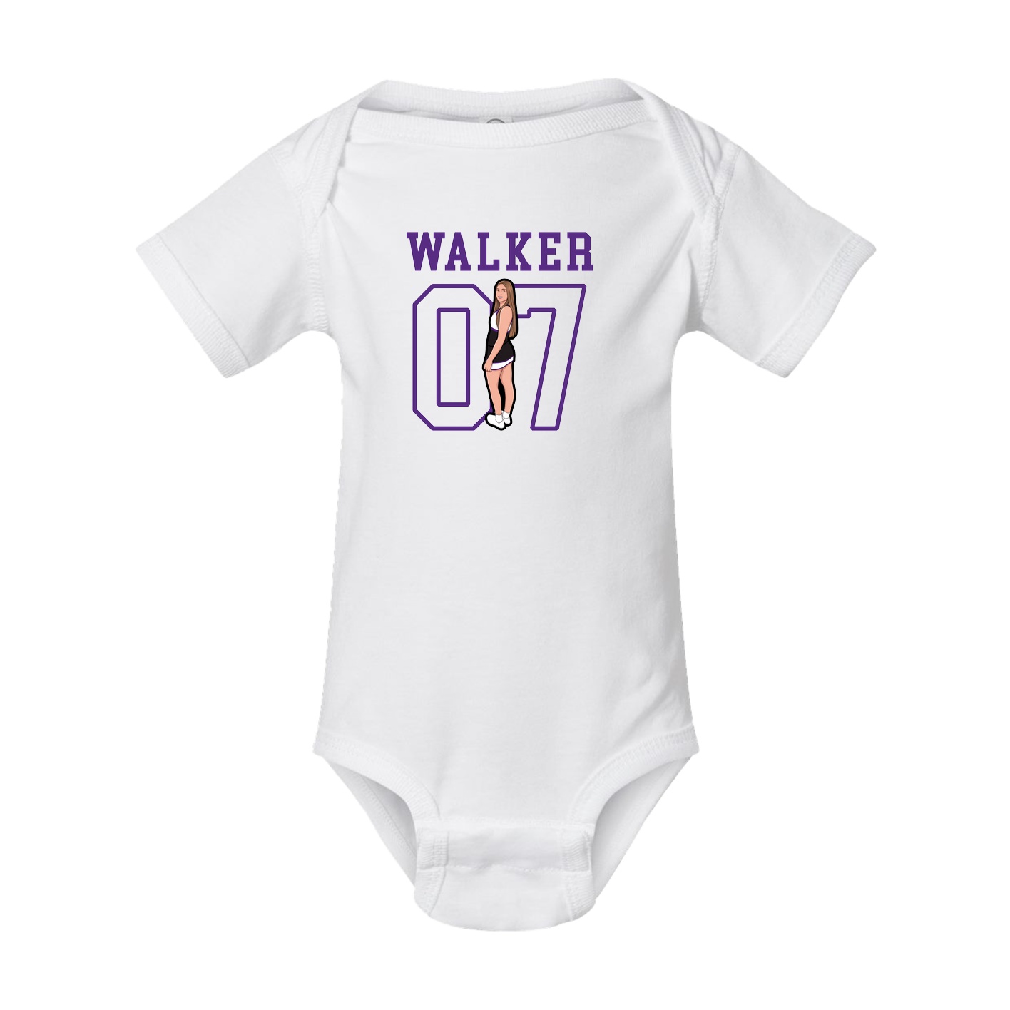 Baby Onesie — Shirsey in White