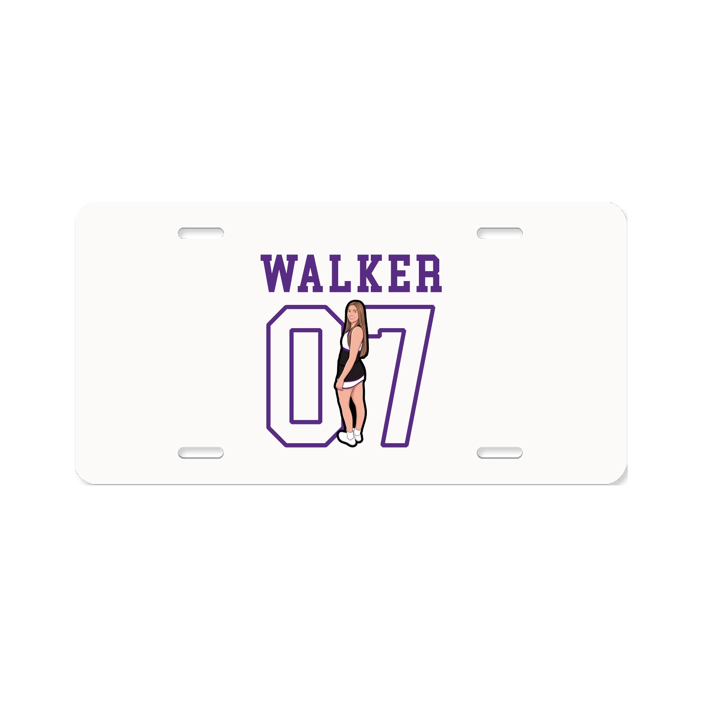 License Plate — Shirsey in Classic