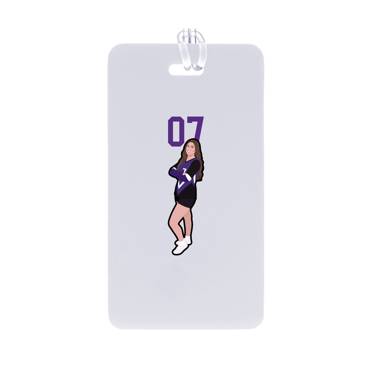 Bag Tag — Number Top in Classic