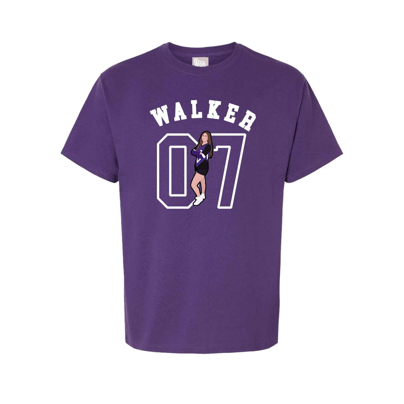 Youth Tee — Shirsey Arch in Purple
