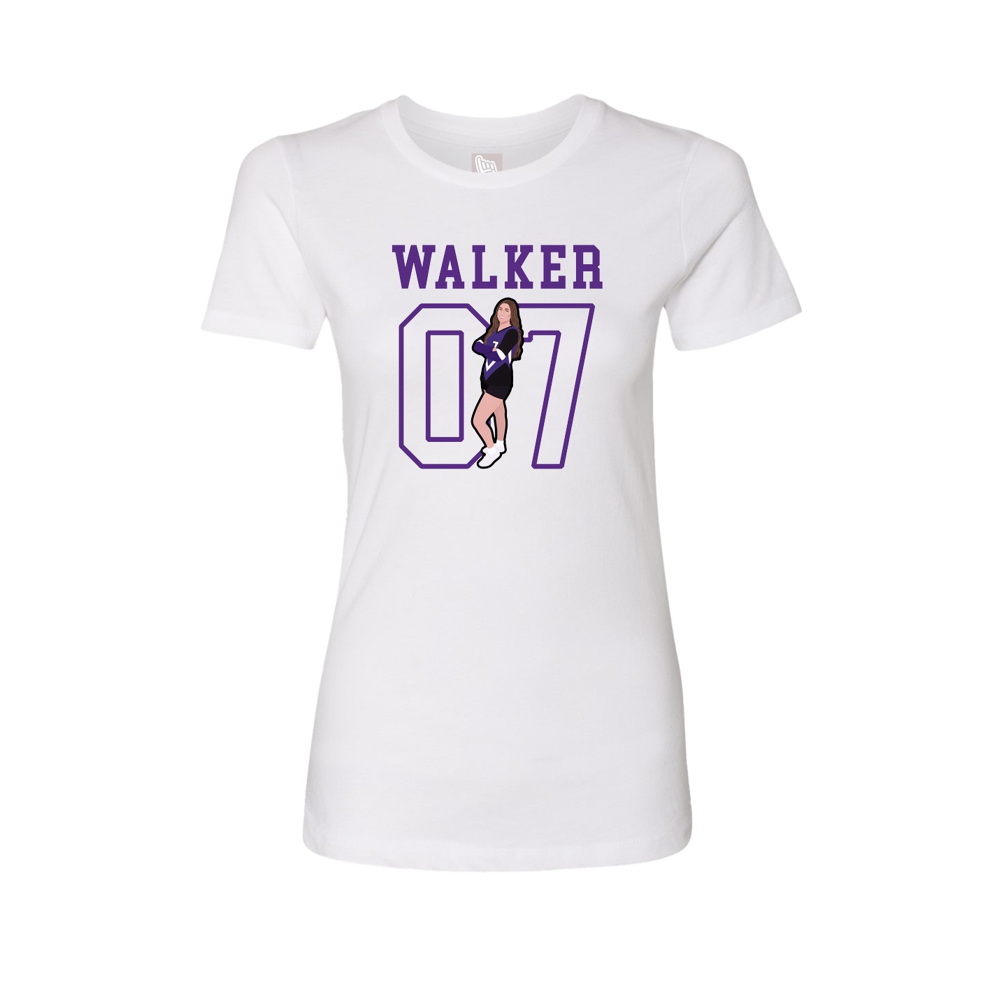 Fitted Women's Tee — Shirsey in White