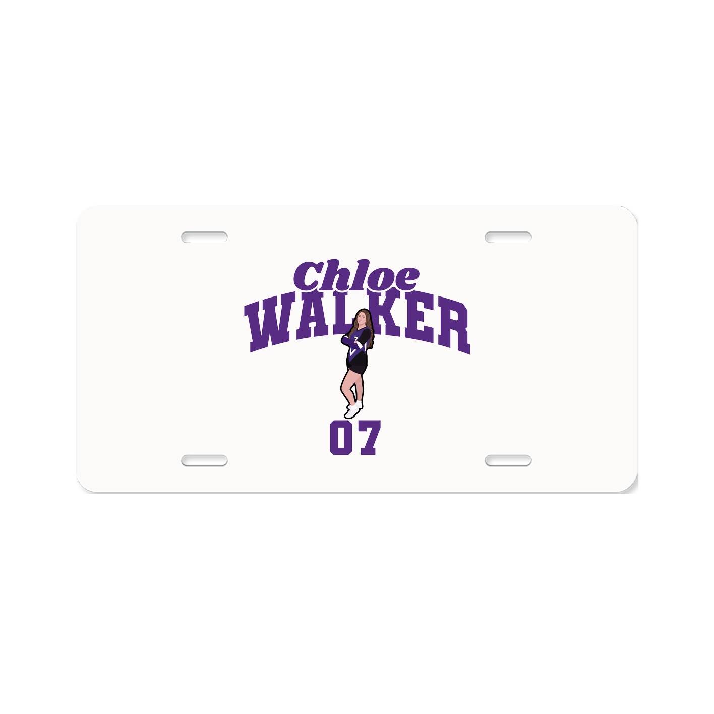 License Plate — Signature Arch in Classic