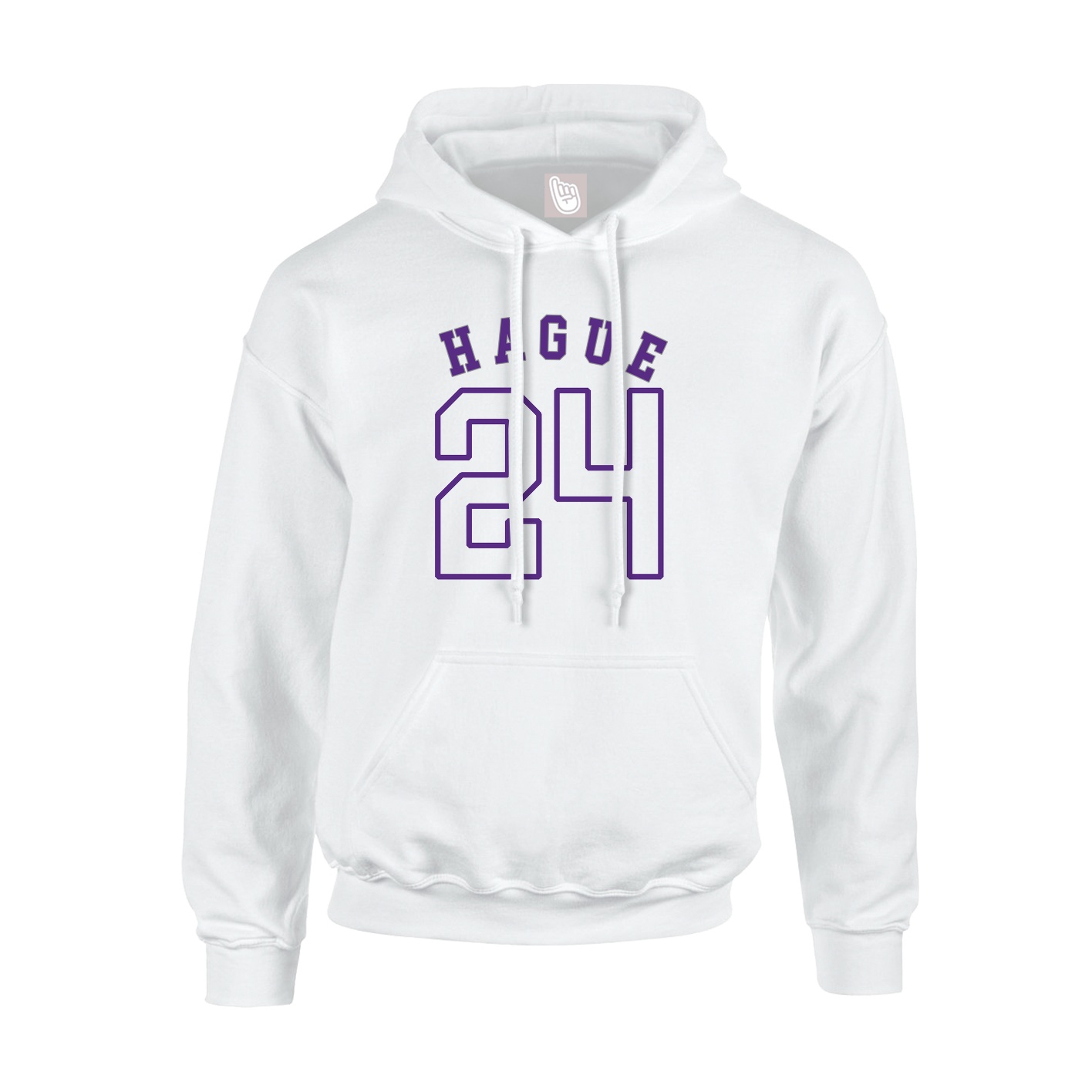 Hoodie — Shirsey Arch in White