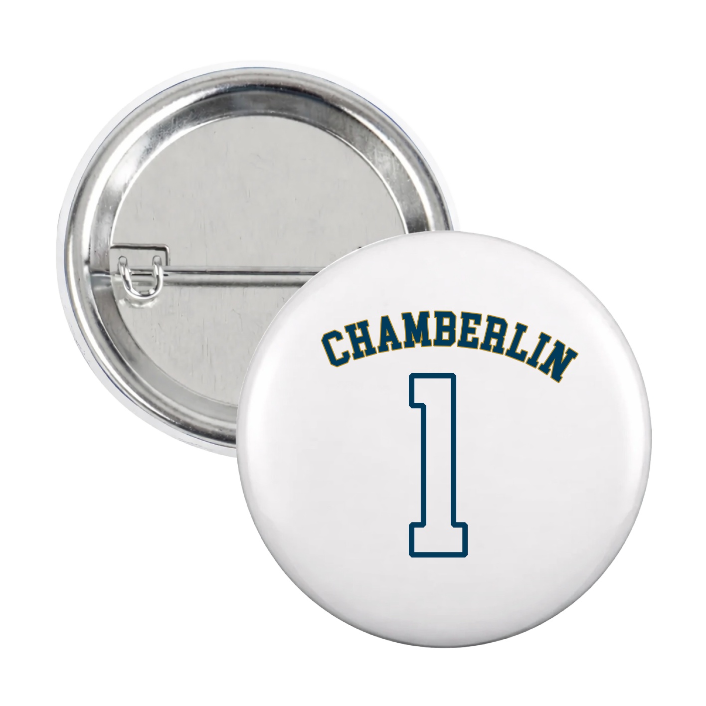 Game Day Button — Shirsey Arch in White
