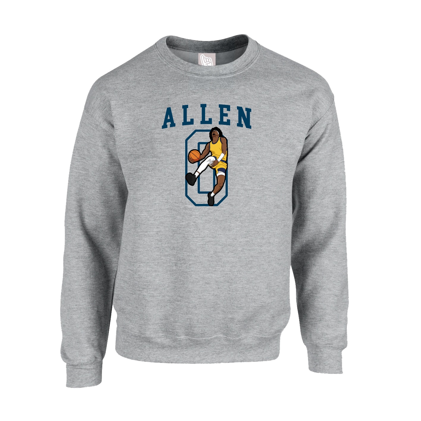 Fleece Crew — Shirsey in Grey