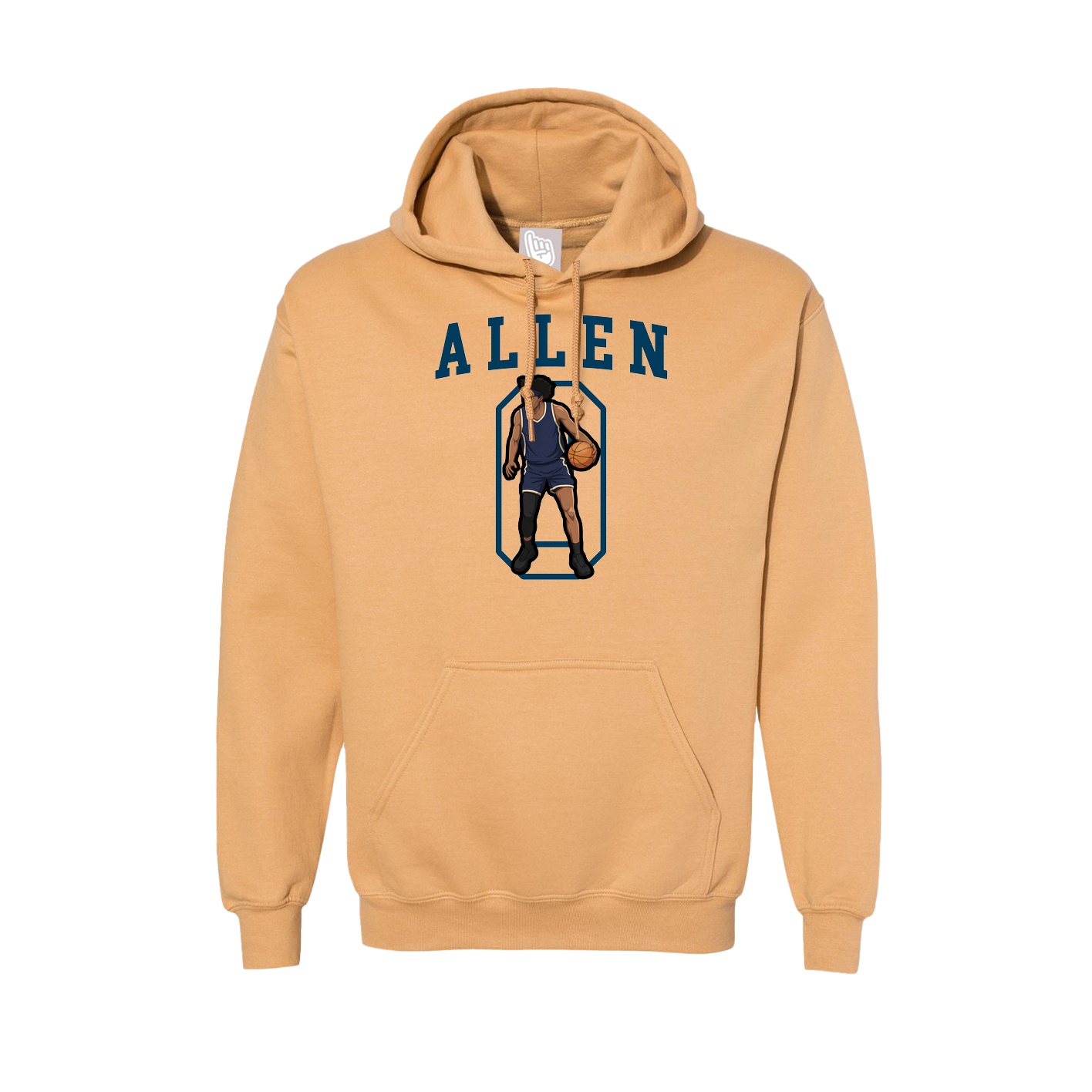 Hoodie — Shirsey in Vegas Gold
