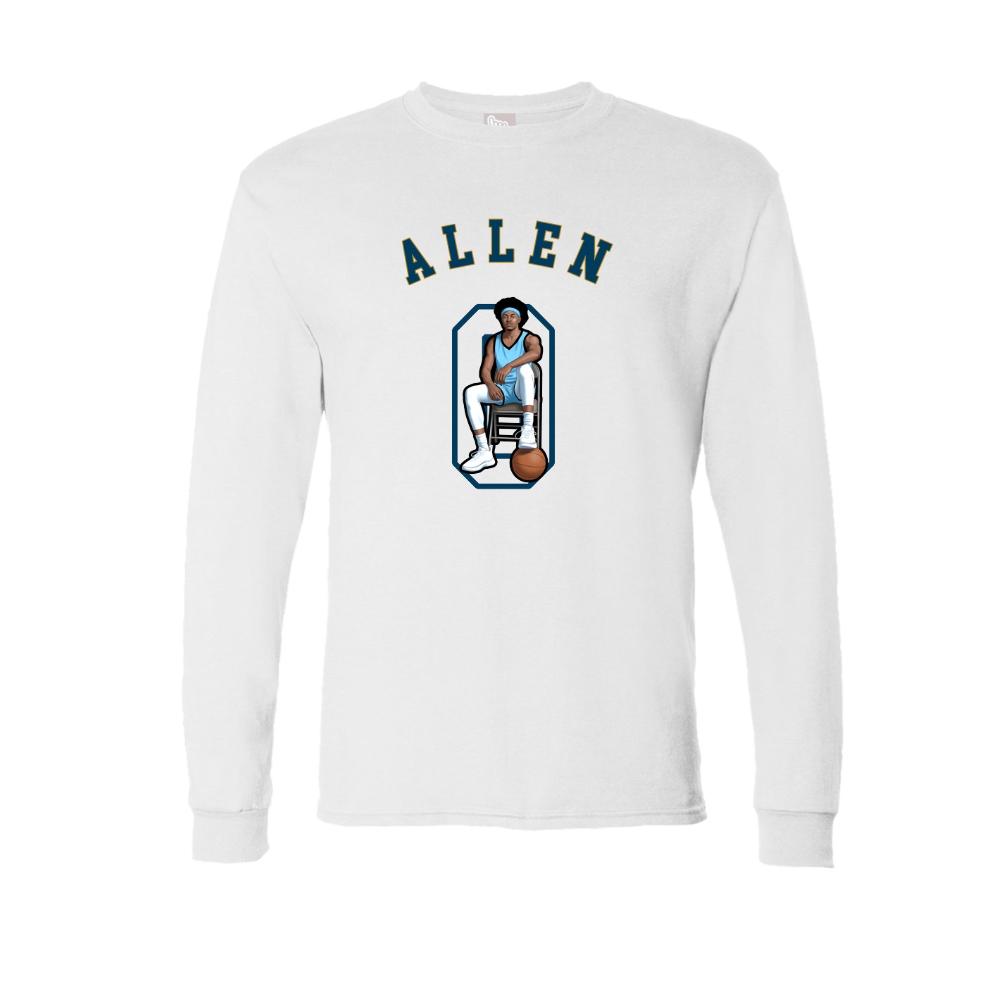 Long Sleeve Tee — Shirsey Arch in White