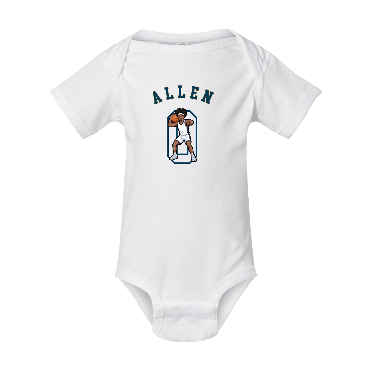 Baby Onesie — Shirsey Arch in White