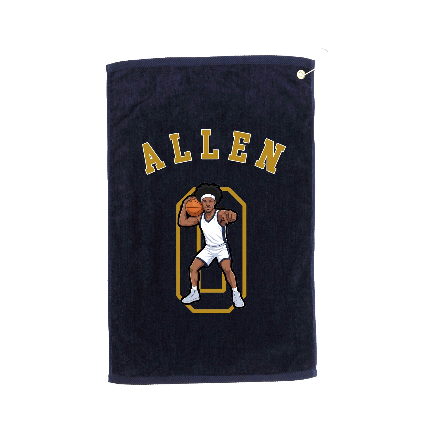 Golf Towel — Shirsey Arch in Navy