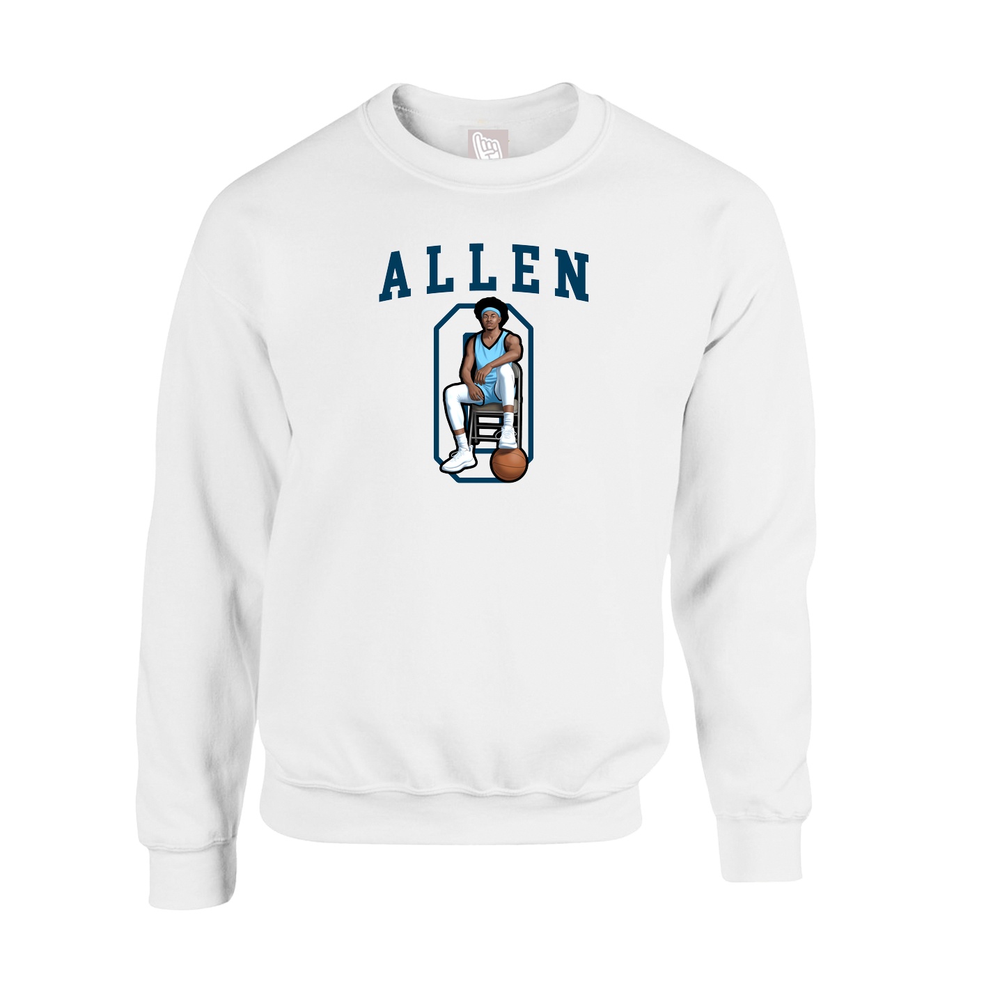 Fleece Crew — Shirsey in White