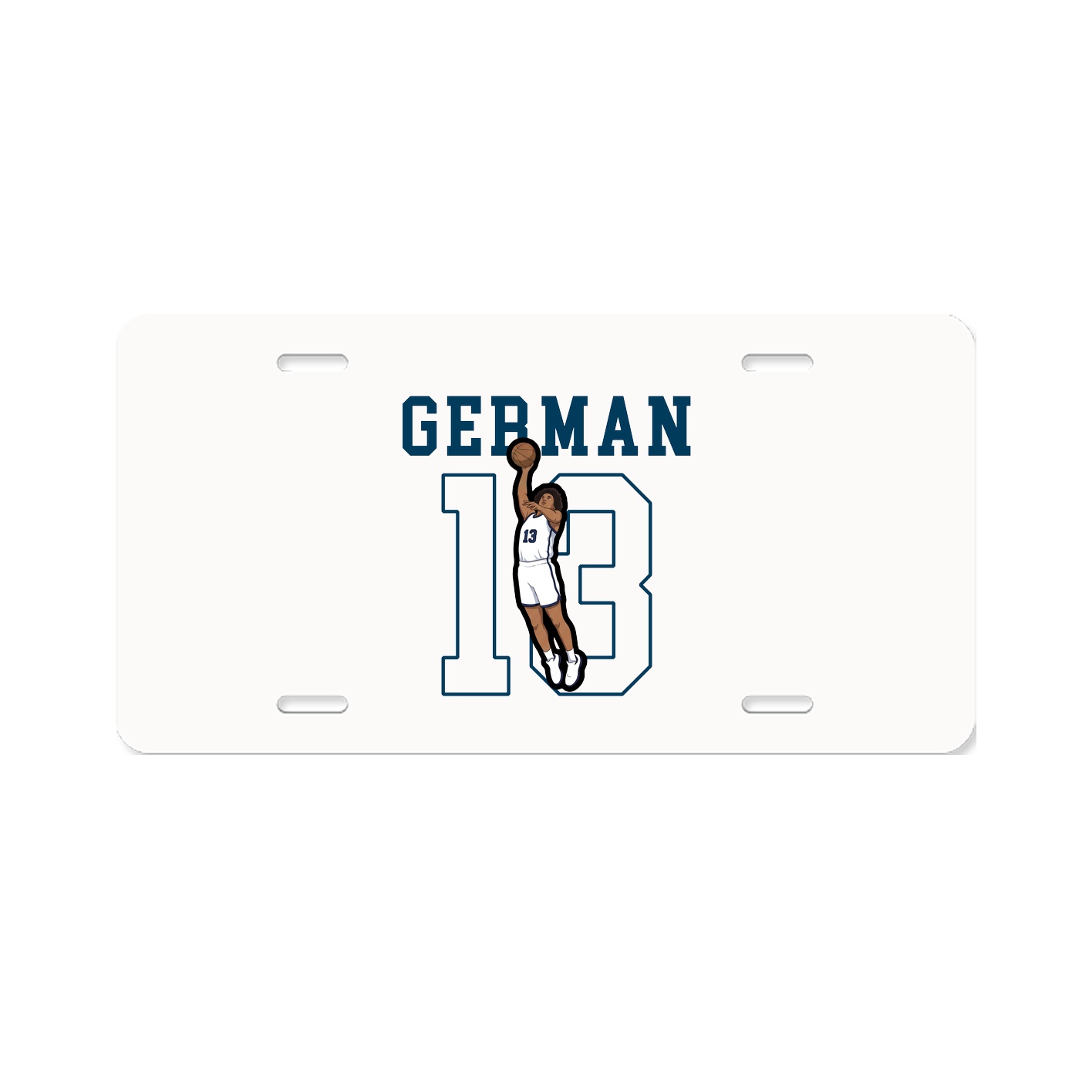 License Plate — Shirsey in Classic