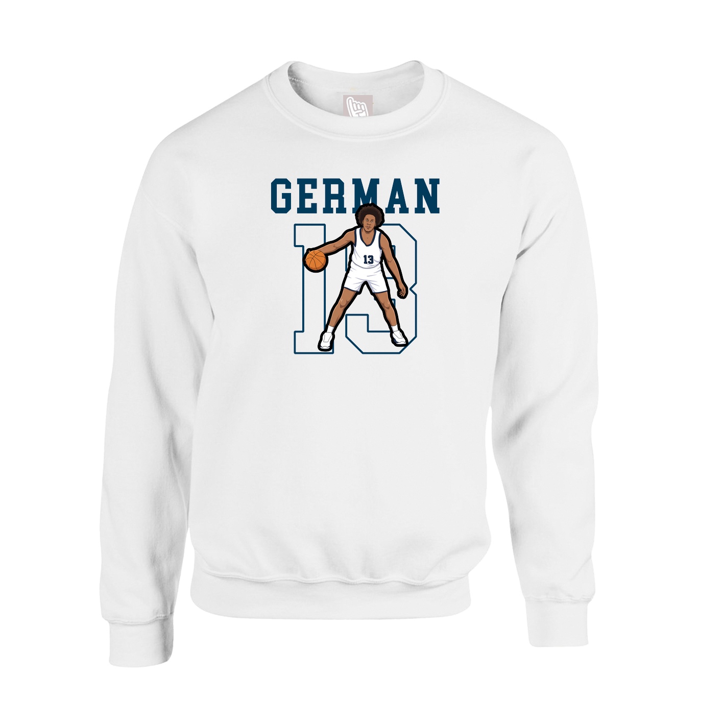 Fleece Crew — Shirsey in White