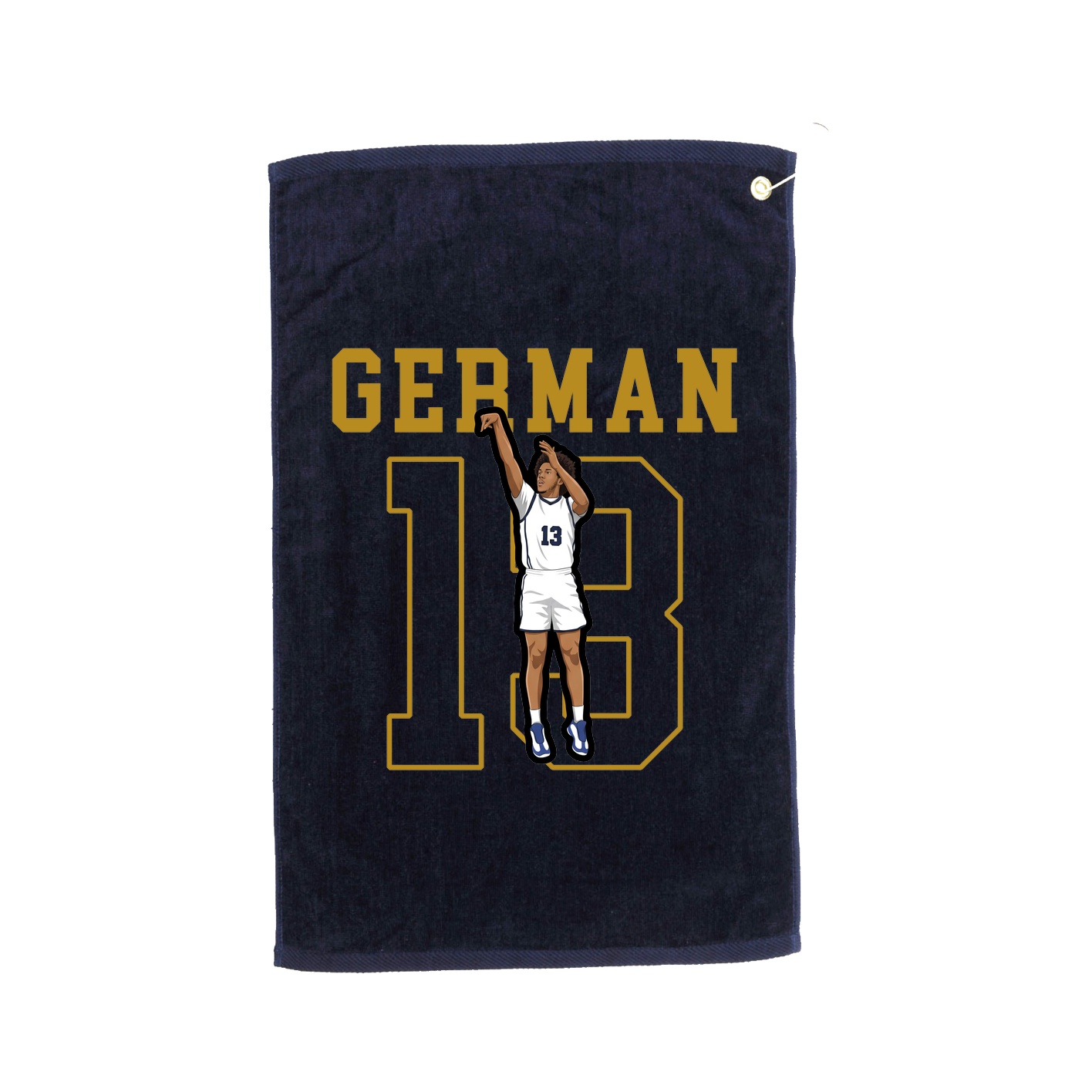 Golf Towel — Shirsey in Navy