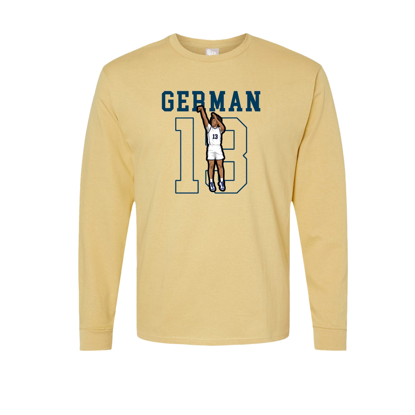 Long Sleeve Tee — Shirsey in Vegas Gold