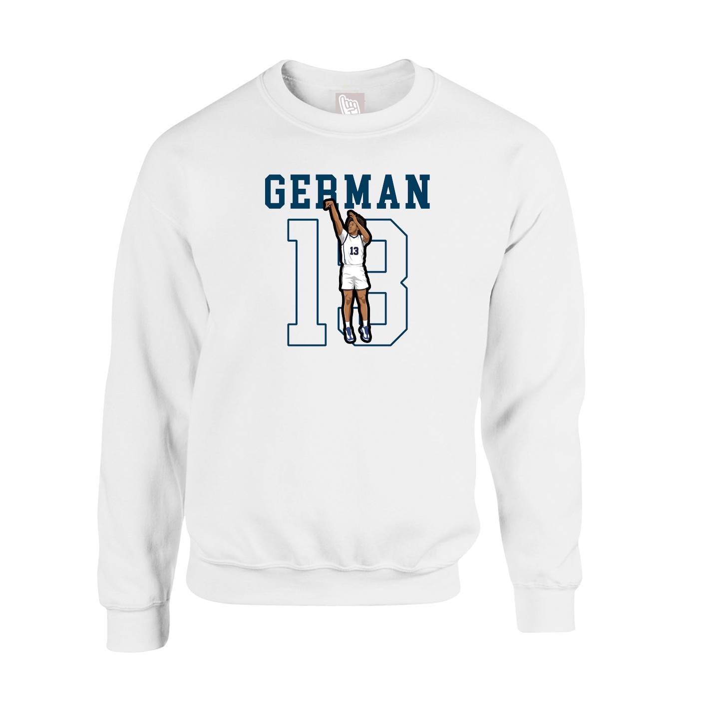 Fleece Crew — Shirsey in White