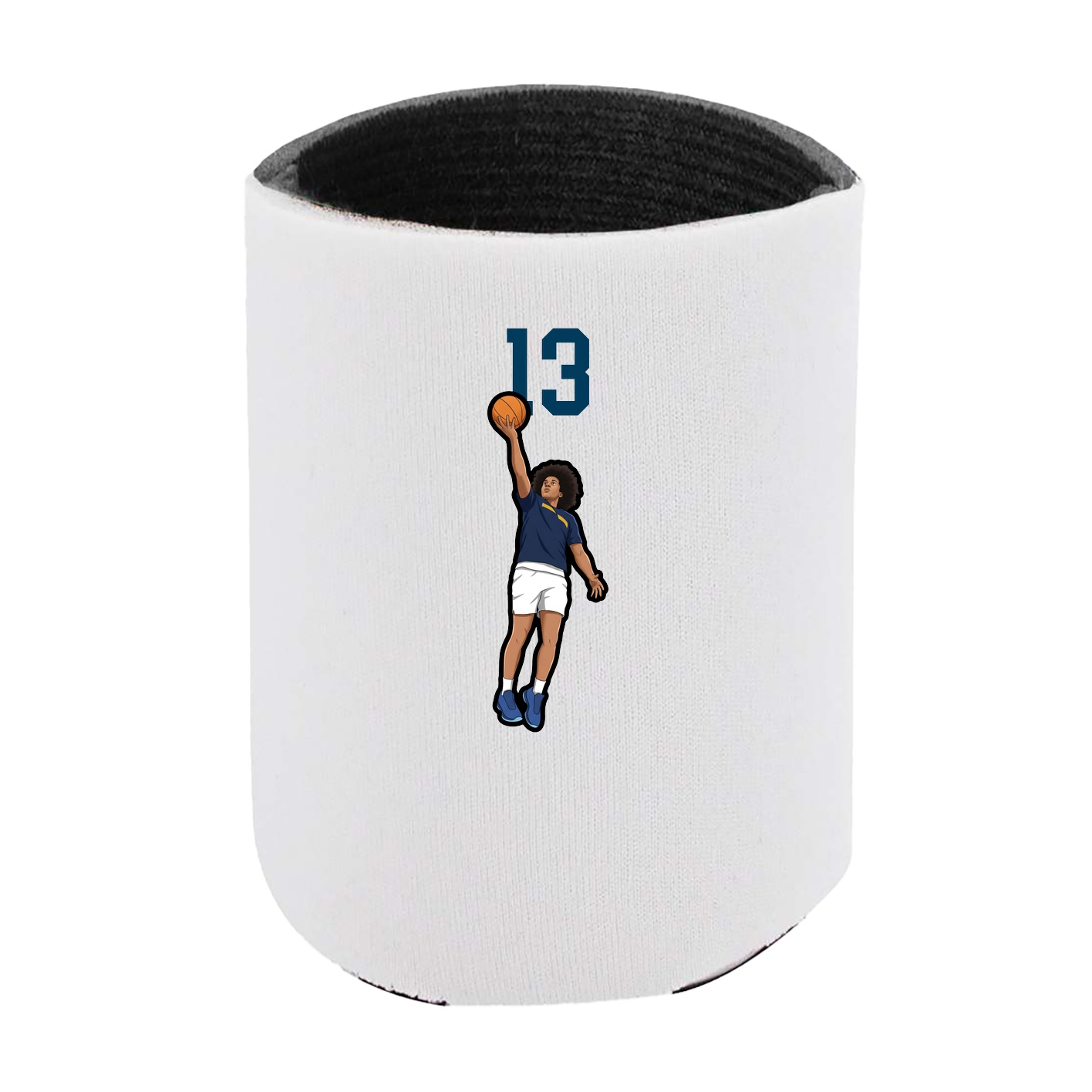 Can Holder — Number Top in White