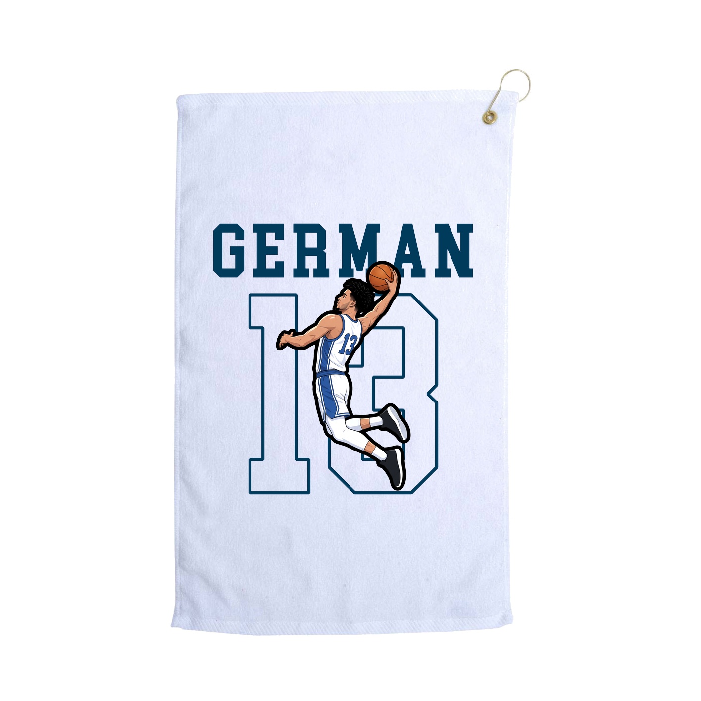Golf Towel — Shirsey in White