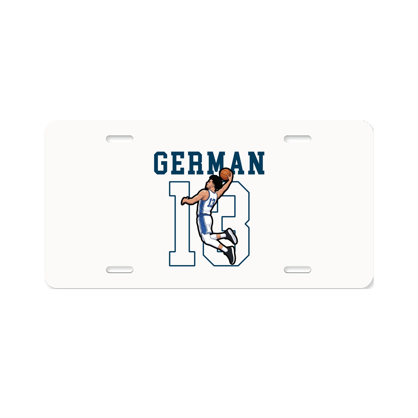License Plate — Shirsey in Classic