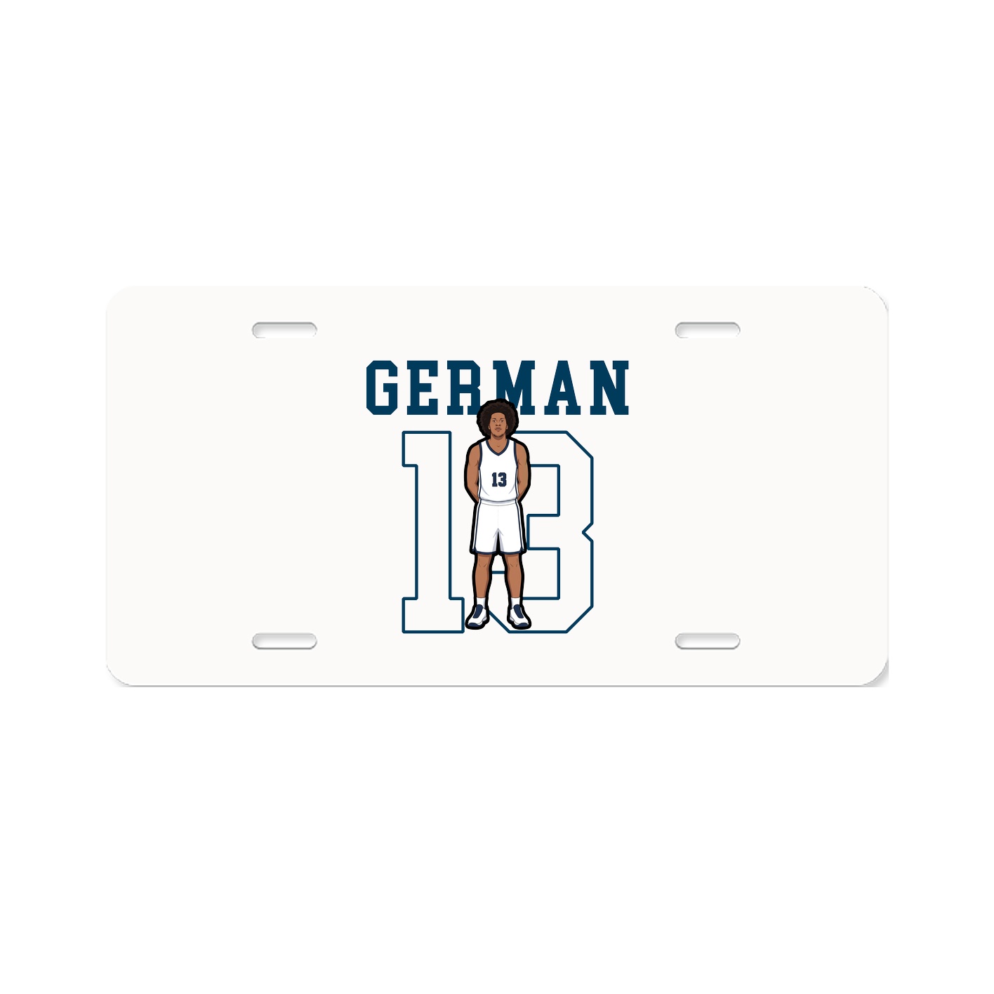 License Plate — Shirsey in Classic