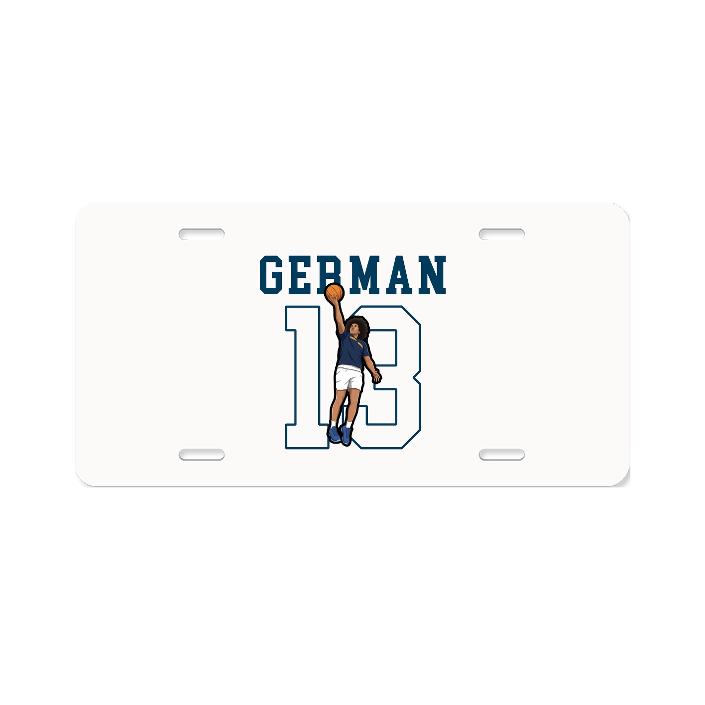 License Plate — Shirsey in Classic
