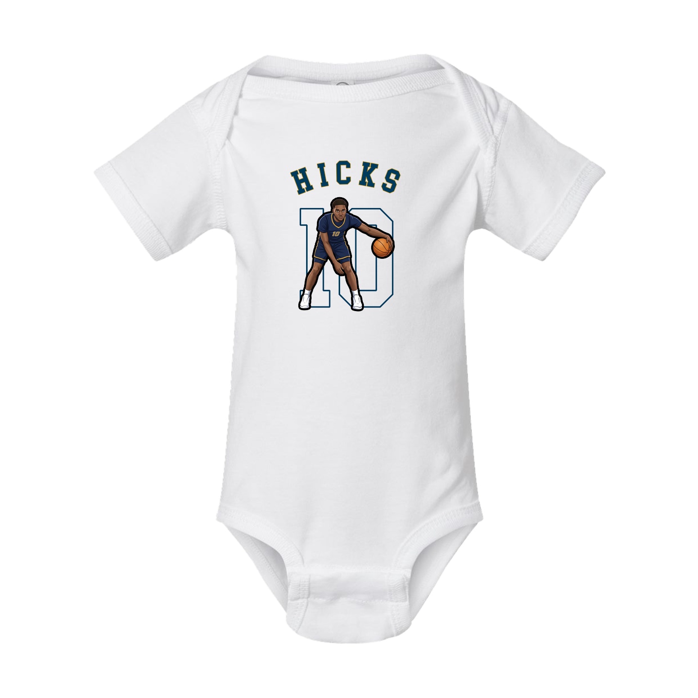 Baby Onesie — Shirsey Arch in White