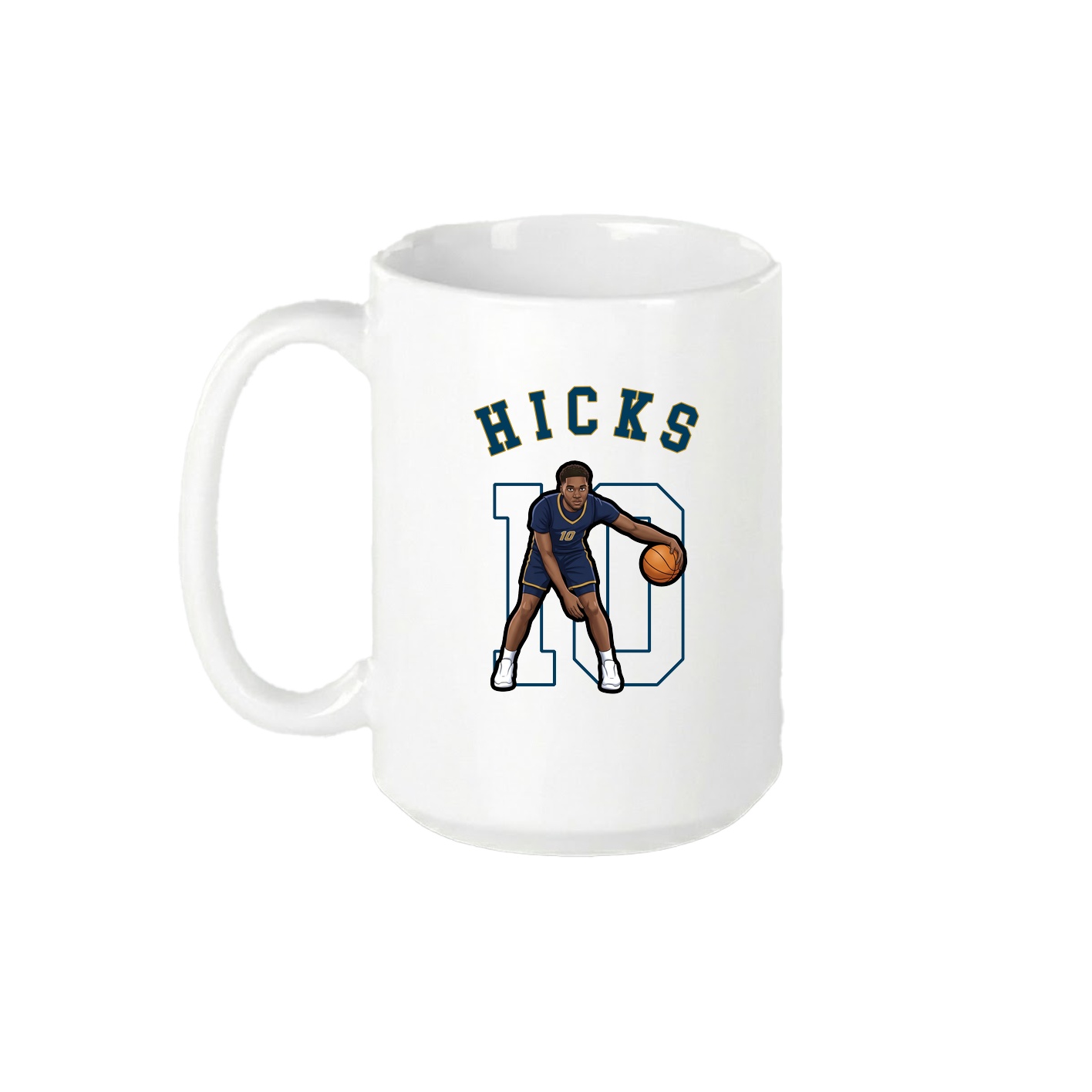 15oz Coffee Mug — Shirsey Arch in White