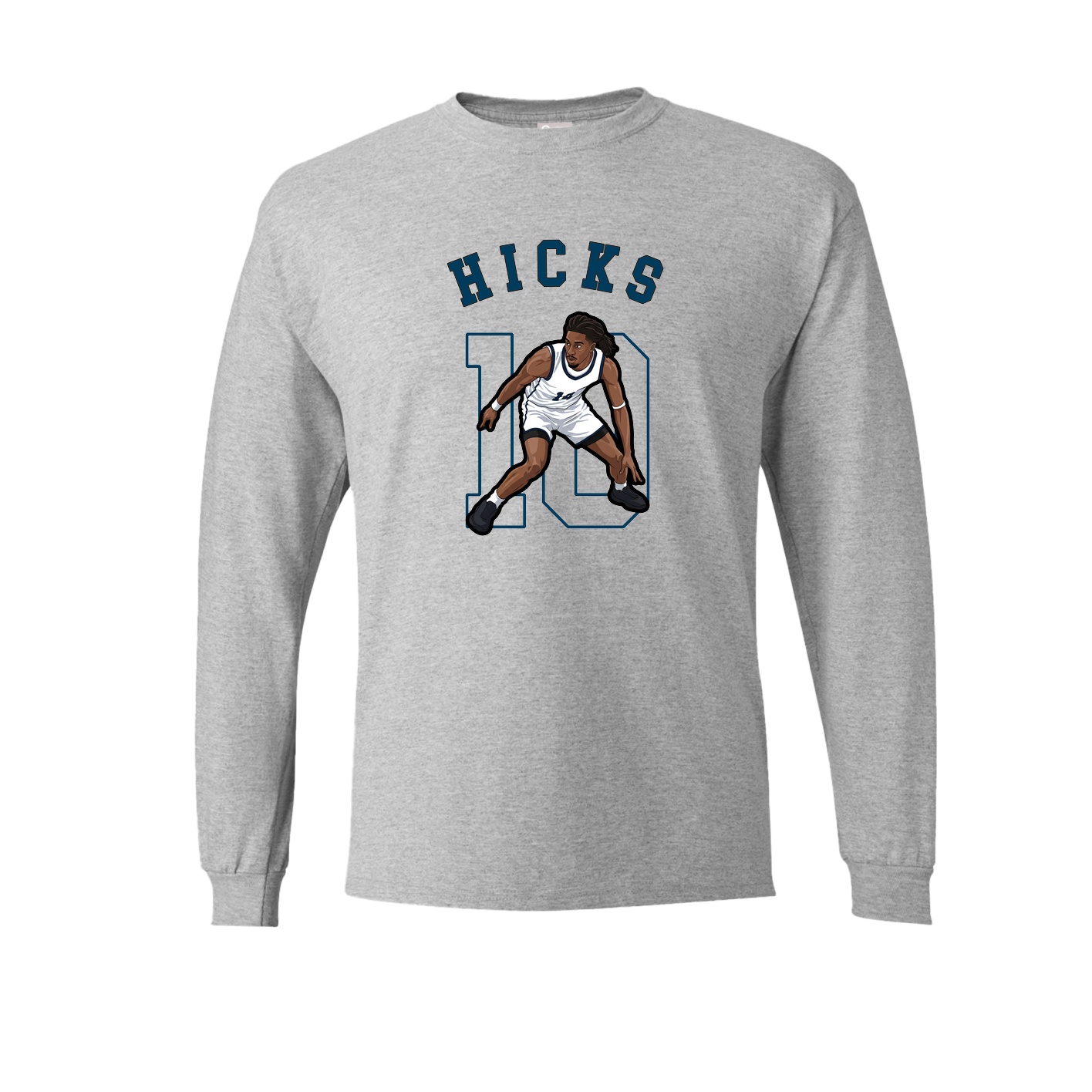 Long Sleeve Tee — Shirsey Arch in Grey