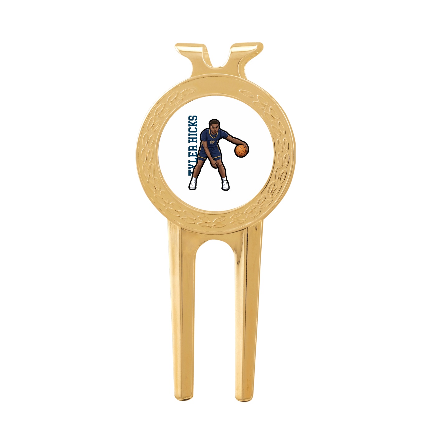 Divot Tool with Ball Marker — Name Vertical in Classic