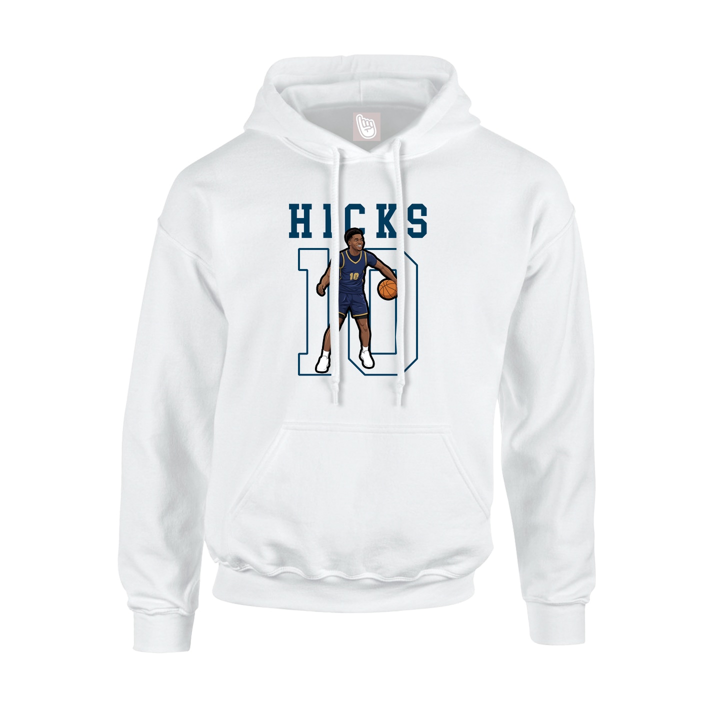 Hoodie — Shirsey in White