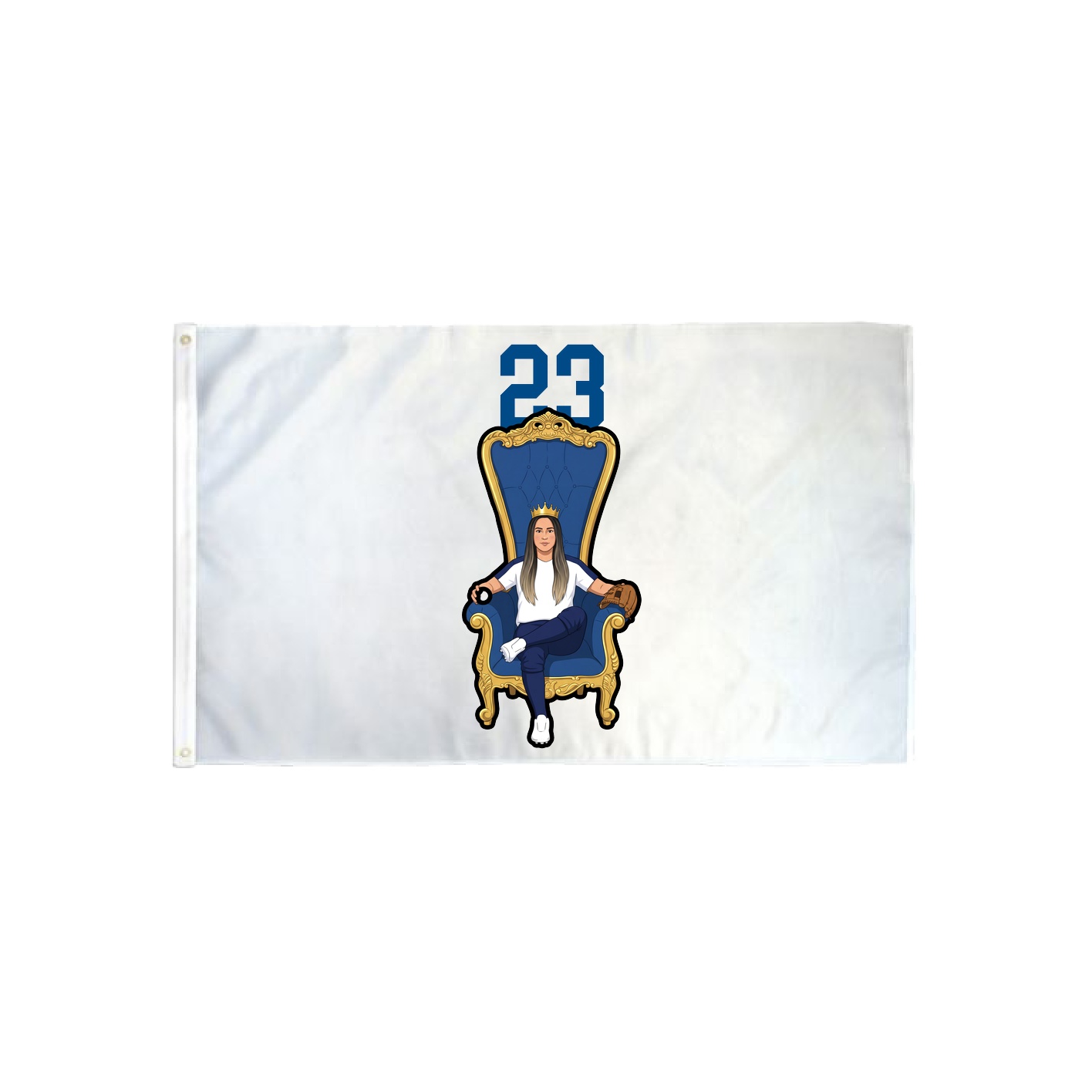 3x5 Flag — Number Top in Classic
