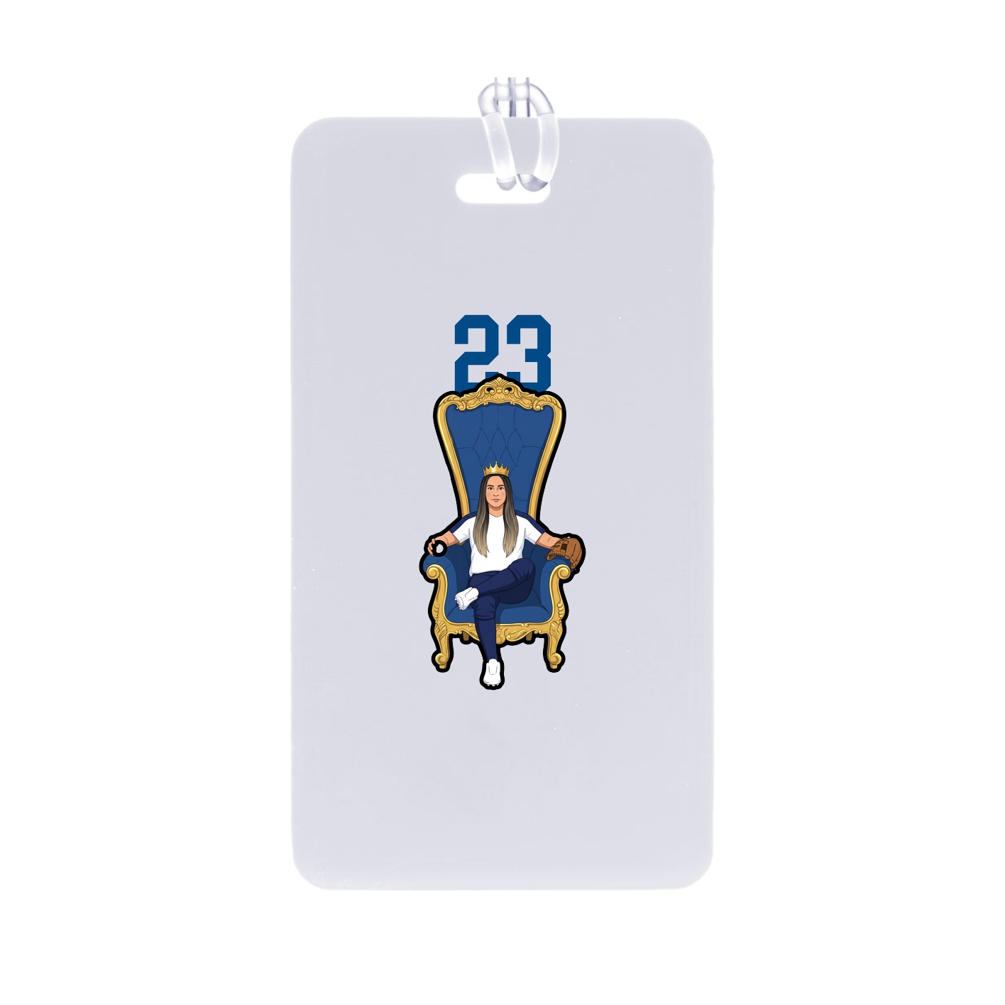 Bag Tag — Number Top in Classic
