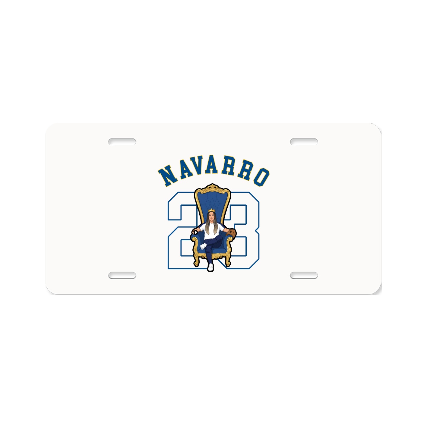 License Plate — Shirsey Arch in Classic