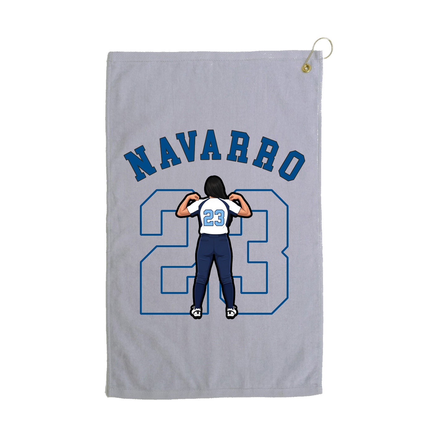 Golf Towel — Shirsey Arch in Grey