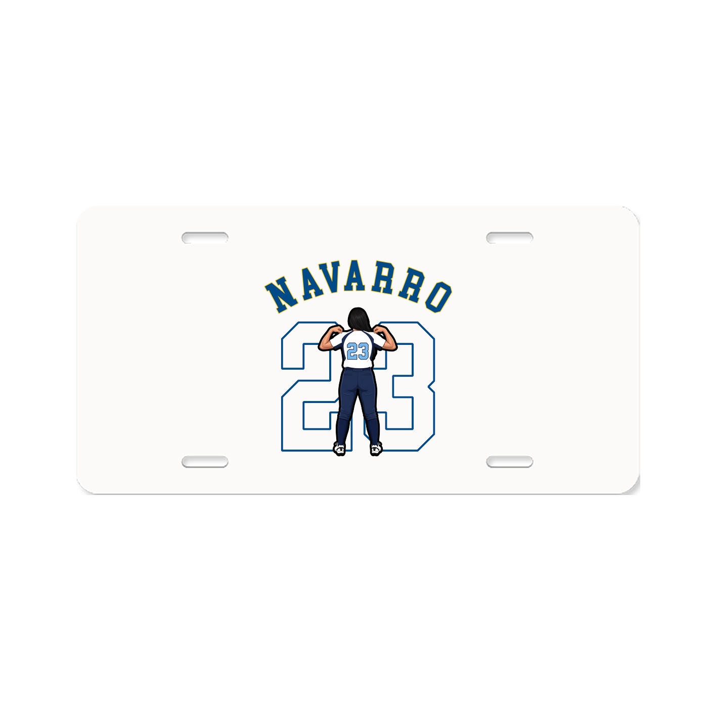 License Plate — Shirsey Arch in Classic