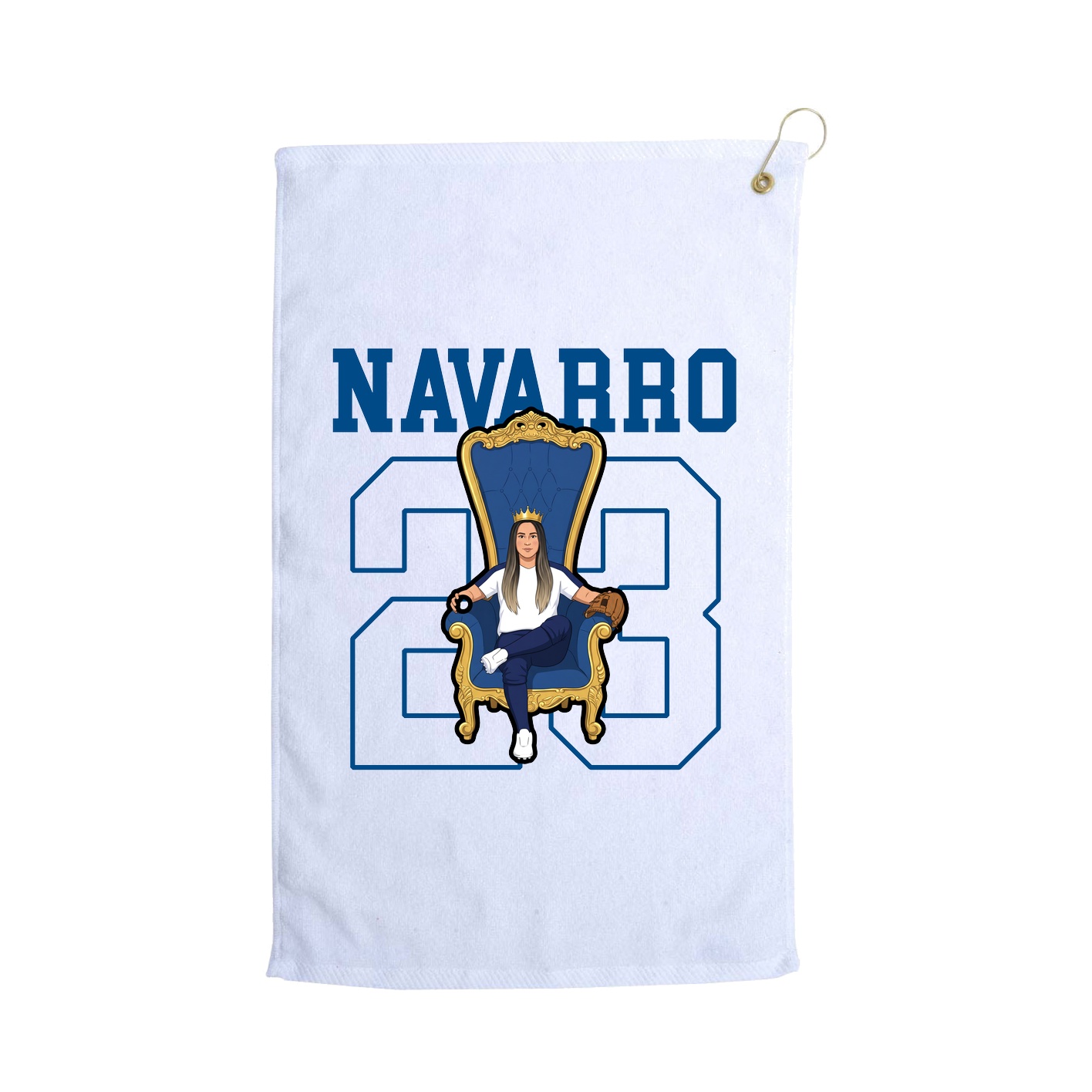 Golf Towel — Shirsey in White
