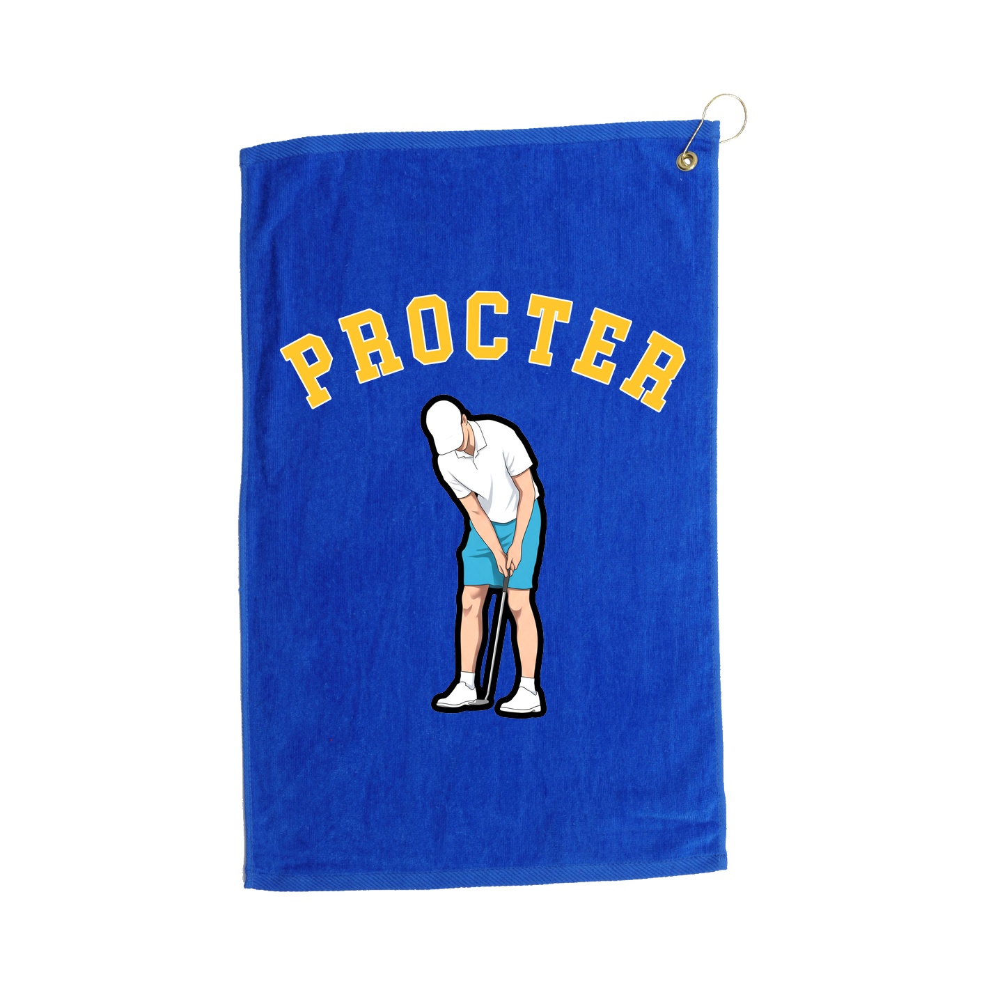 Golf Towel — Shirsey Arch in Royal