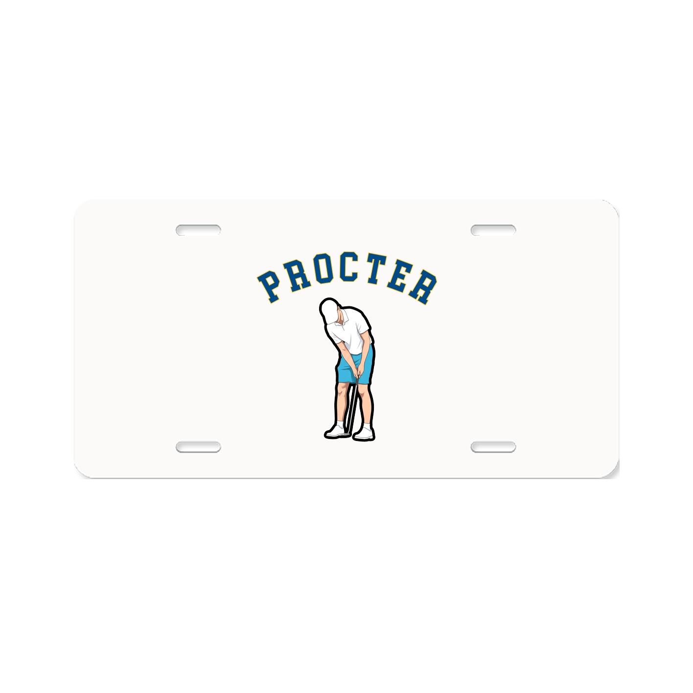 License Plate — Shirsey Arch in Classic